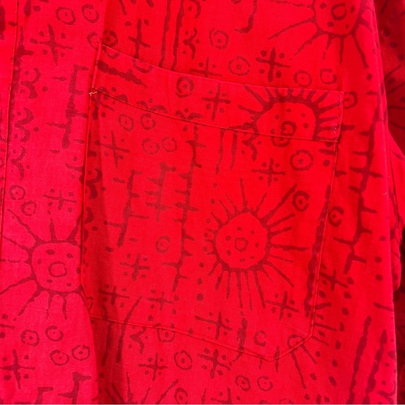 Chacal novelty print shirt parrot cat - Picture 4 of 6